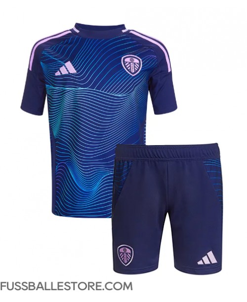 Günstige Leeds United 3rd trikot Kinder 2024-25 Kurzarm (+ Kurze Hosen)